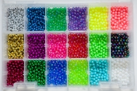 18 Color Bead Box